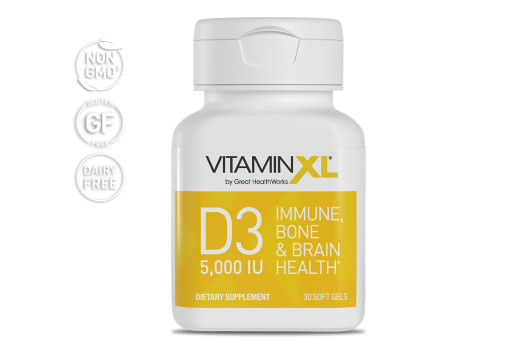 VitaminXL D3 30ct 5,000 IU